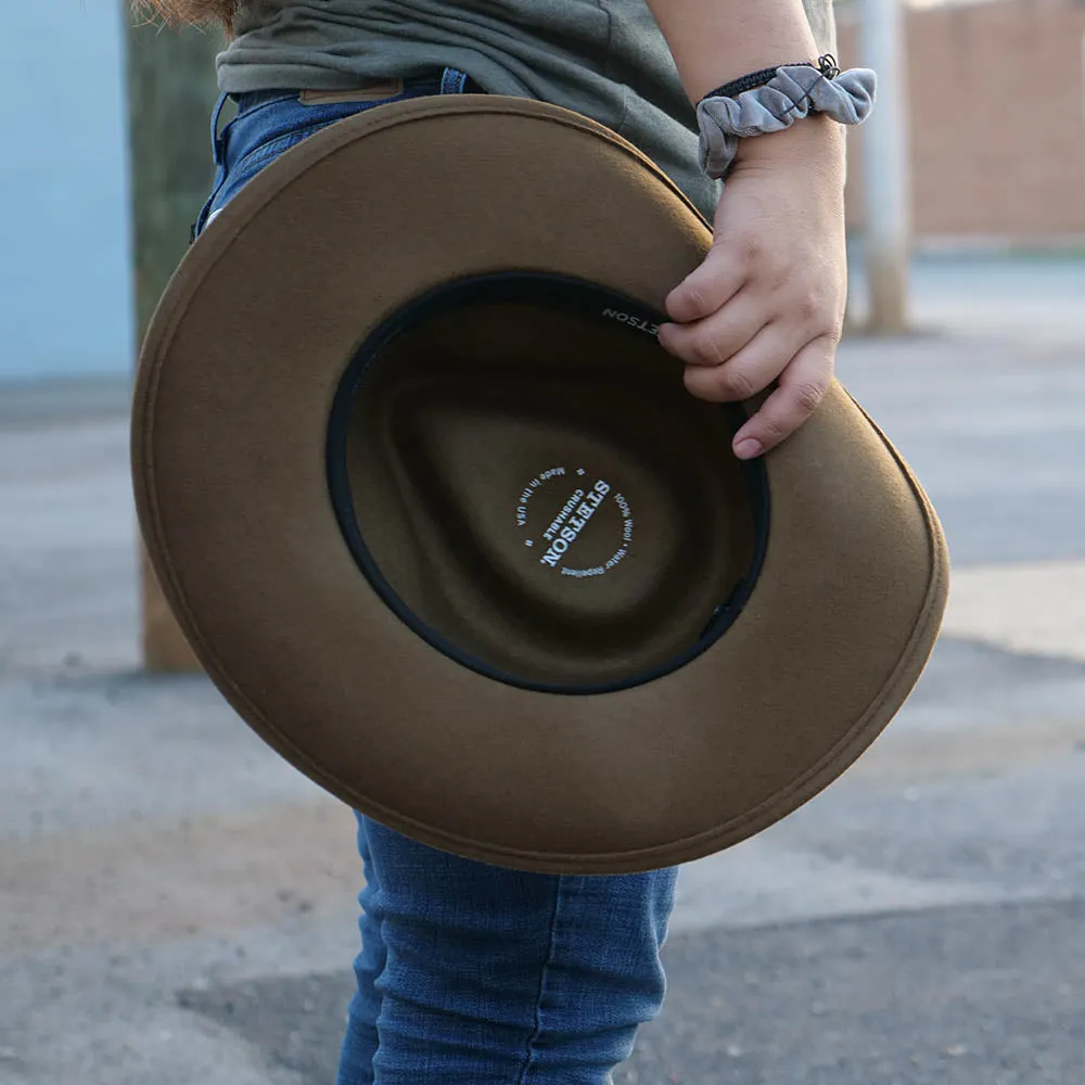 Stetson Crushable Wool Hat Bozeman Light Brown