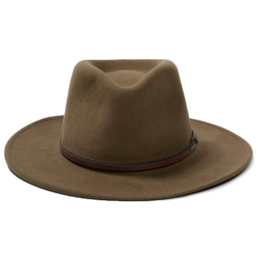 Stetson Crushable Wool Hat Bozeman Light Brown