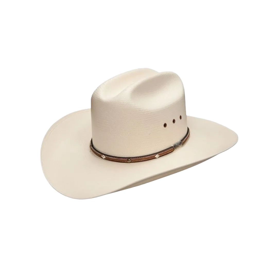 Stetson Hats 10X Angus White Straw Hat