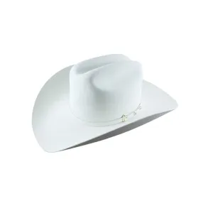 Stetson Hats 30x El Patron White Fur Felt Hat