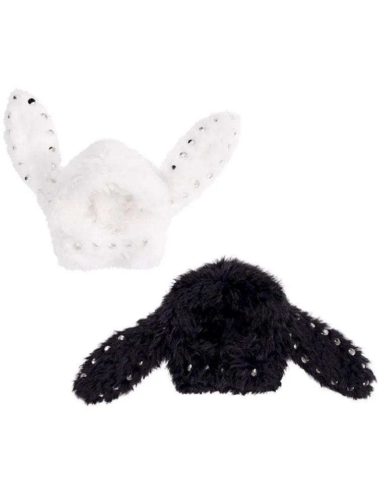 Studded Bunny Ears Hat【s0000010629】