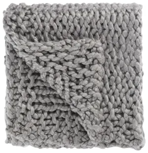 Sublime SBK08 Grey Throw Blanket