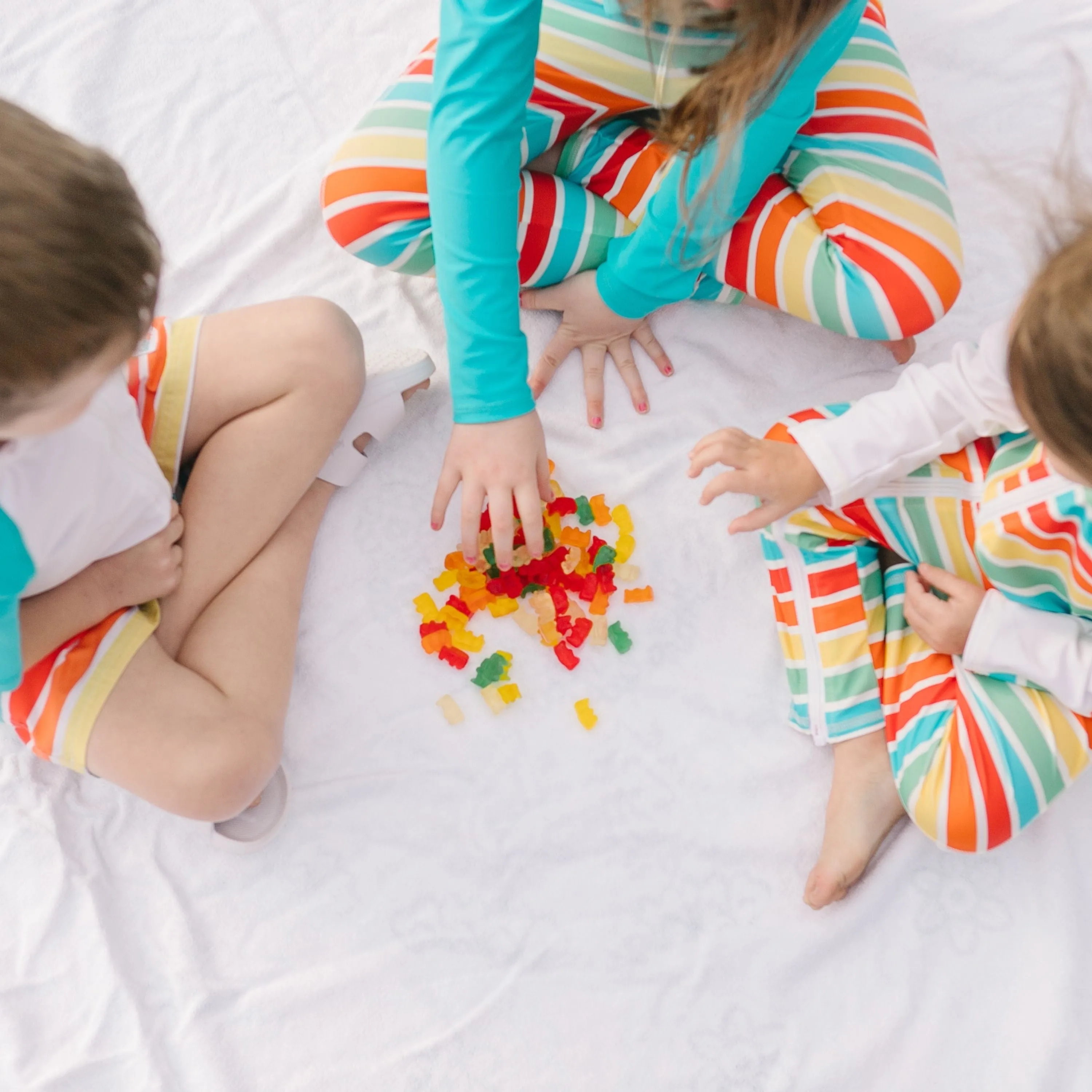 Sunsuit - Long Sleeve Romper Swimsuit | "Rainbow"