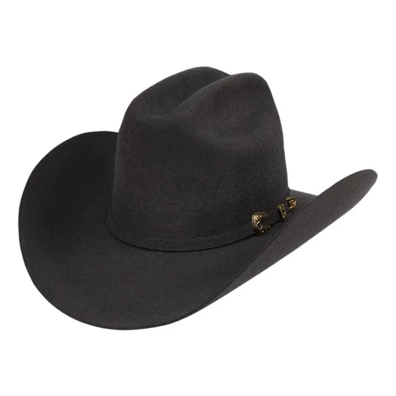 Tombstone 20X Cowboy Felt Hat El Patron Shape Granite Gray TOM-4011