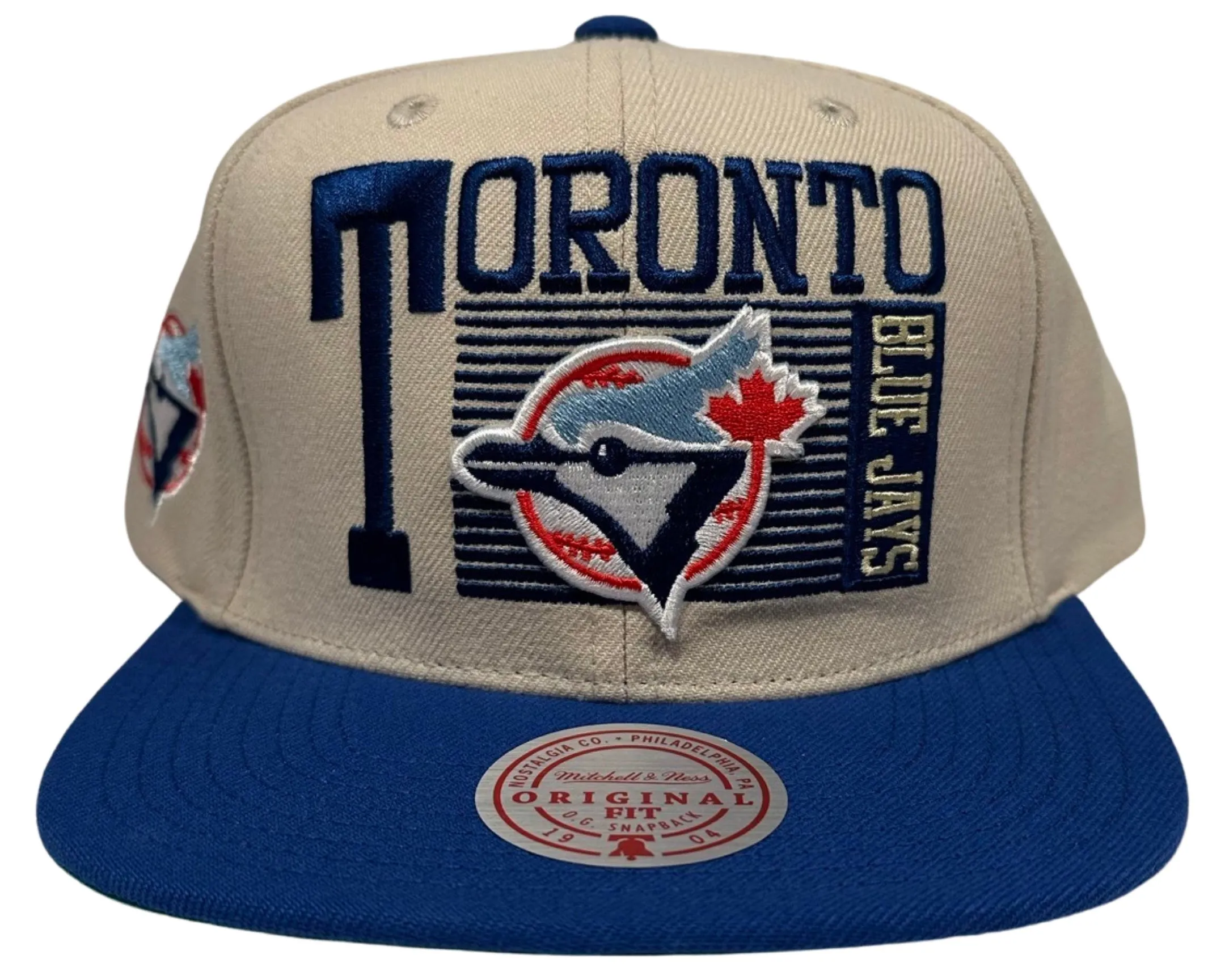 *Toronto Blue Jays* snapback hats by Mitchell & Ness