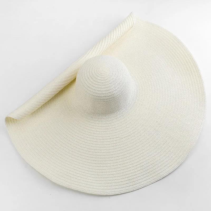 Trendy Oversized  Wide Brim Sun Hat