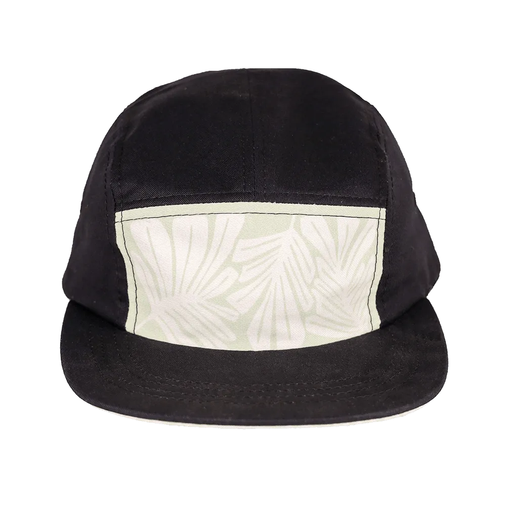 Tryon Printed Cotton Camp Cap