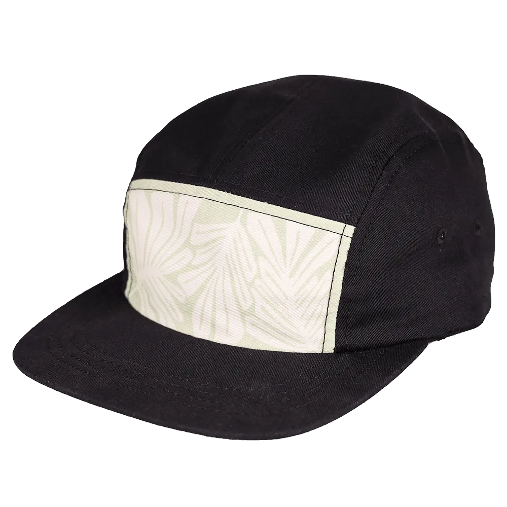 Tryon Printed Cotton Camp Cap