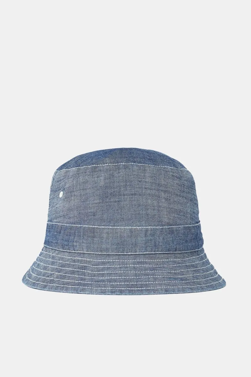 Universal Works Chambray Bucket Hat (Indigo)