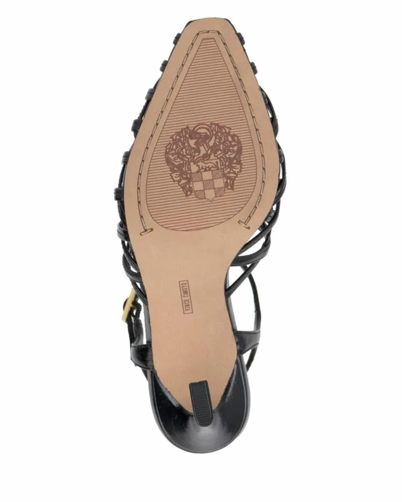 Vince Camuto SCARLA BLACK/WATERCOLOR CRINKLE PU