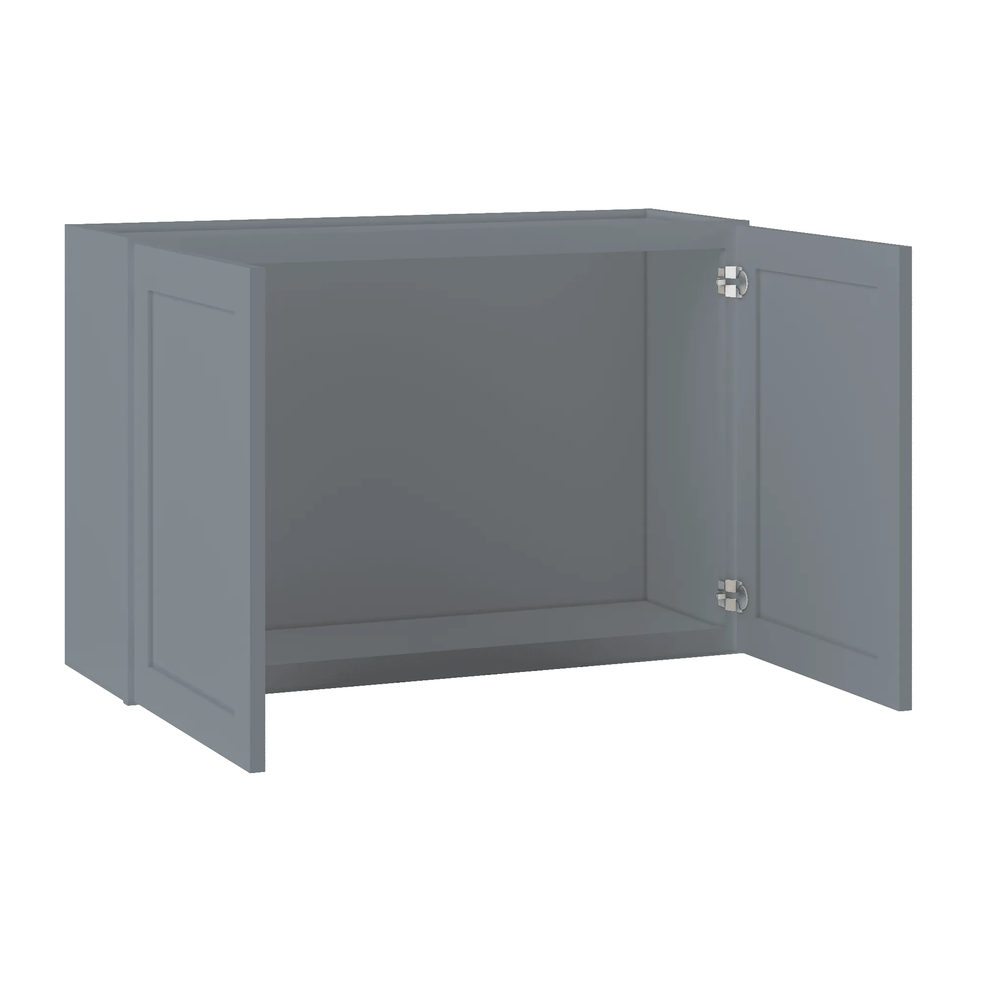 Wall Kitchen Cabinet W3624 Colonial Gray LessCare 36 in. width 24 in. height 12 in. depth