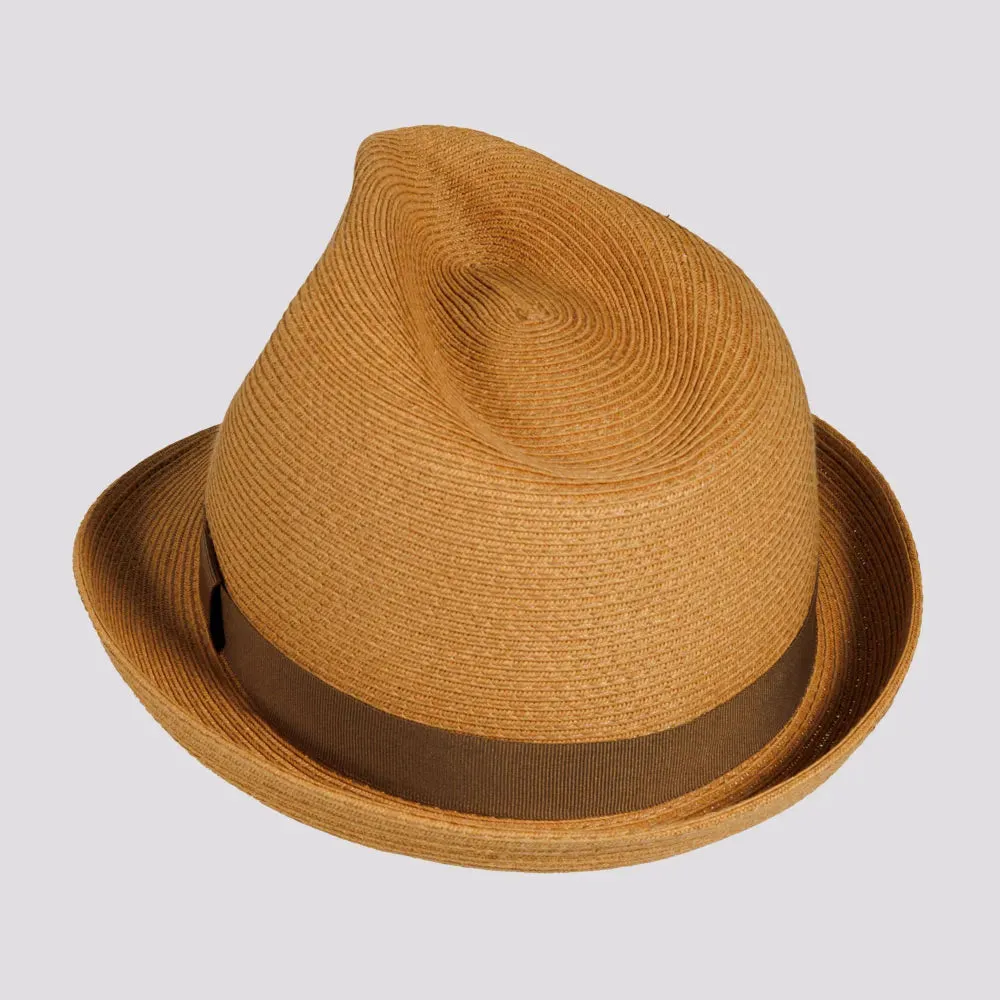 Whitney | Mens Fine Toyo Paper Braid Trilby Hat