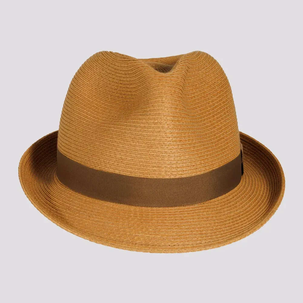 Whitney | Mens Fine Toyo Paper Braid Trilby Hat