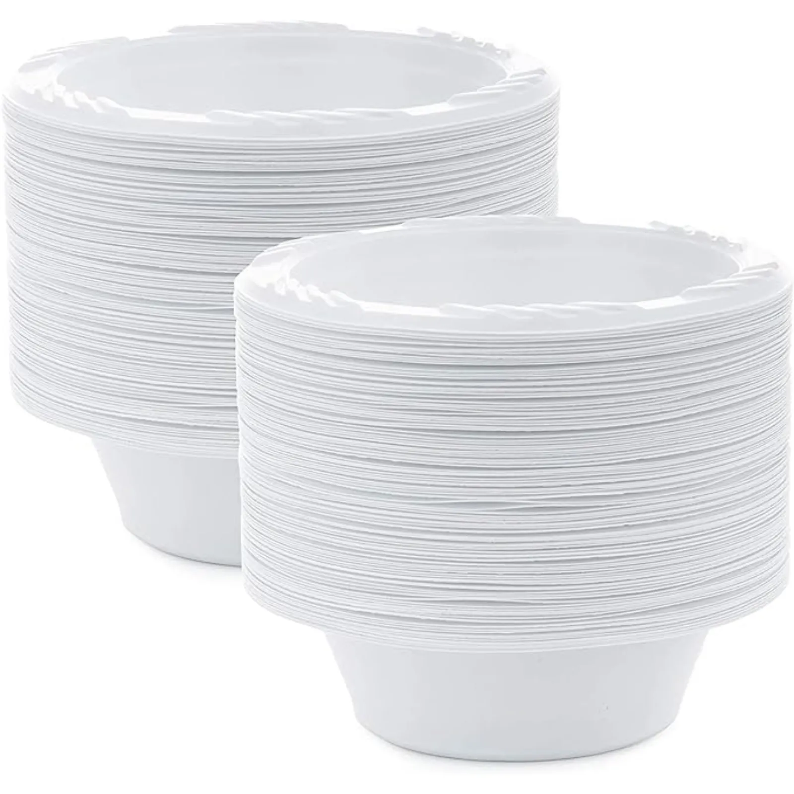 *WHOLESALE* 12 oz. Disposable and Lightweight White Dessert Bowls | 800 ct/case