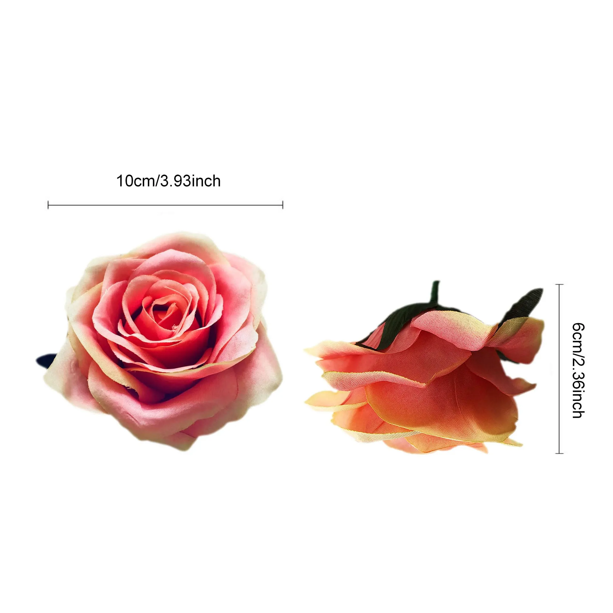 Wholesale Silk Rose Flowers Bulk Flower Heads