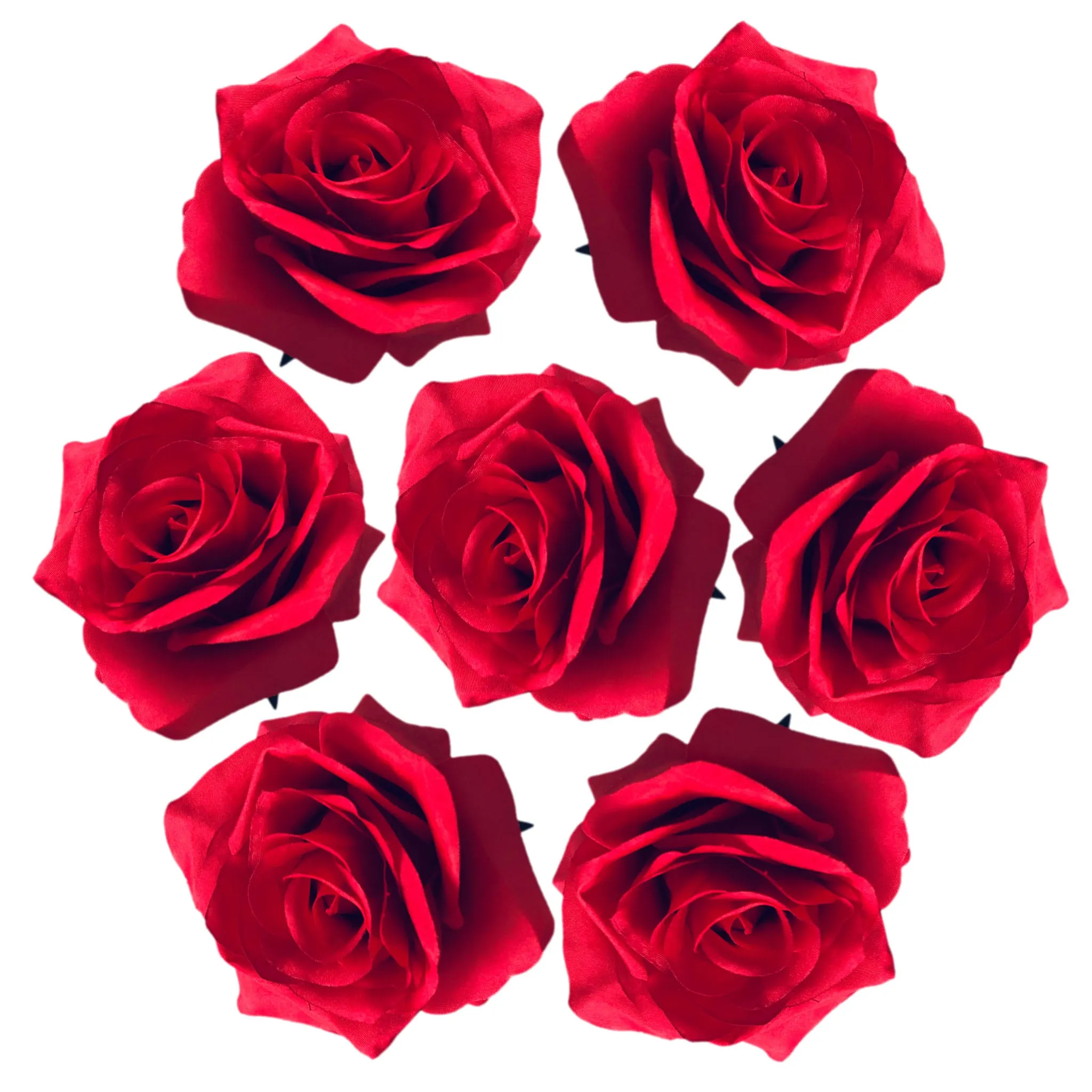 Wholesale Silk Rose Flowers Bulk Flower Heads