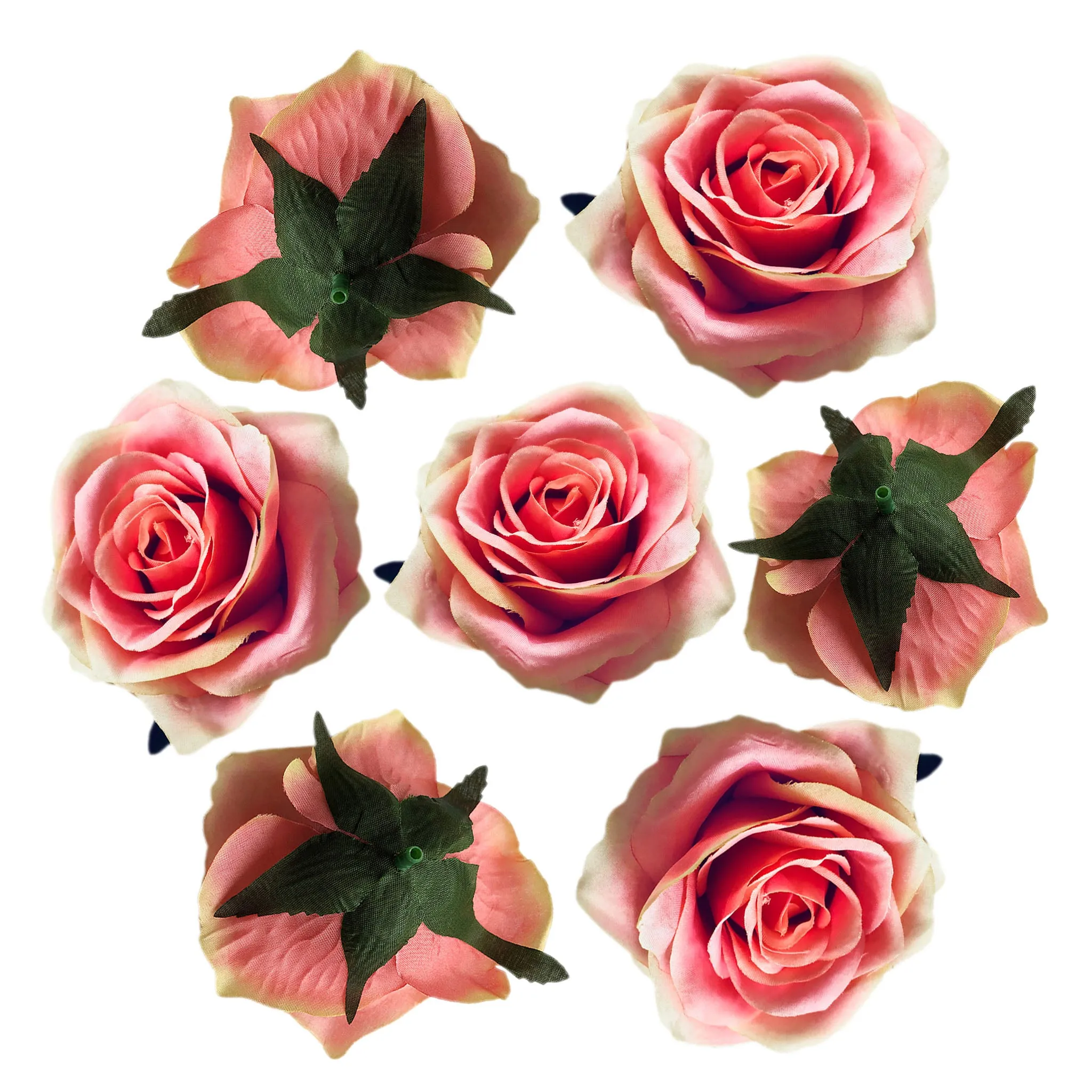 Wholesale Silk Rose Flowers Bulk Flower Heads