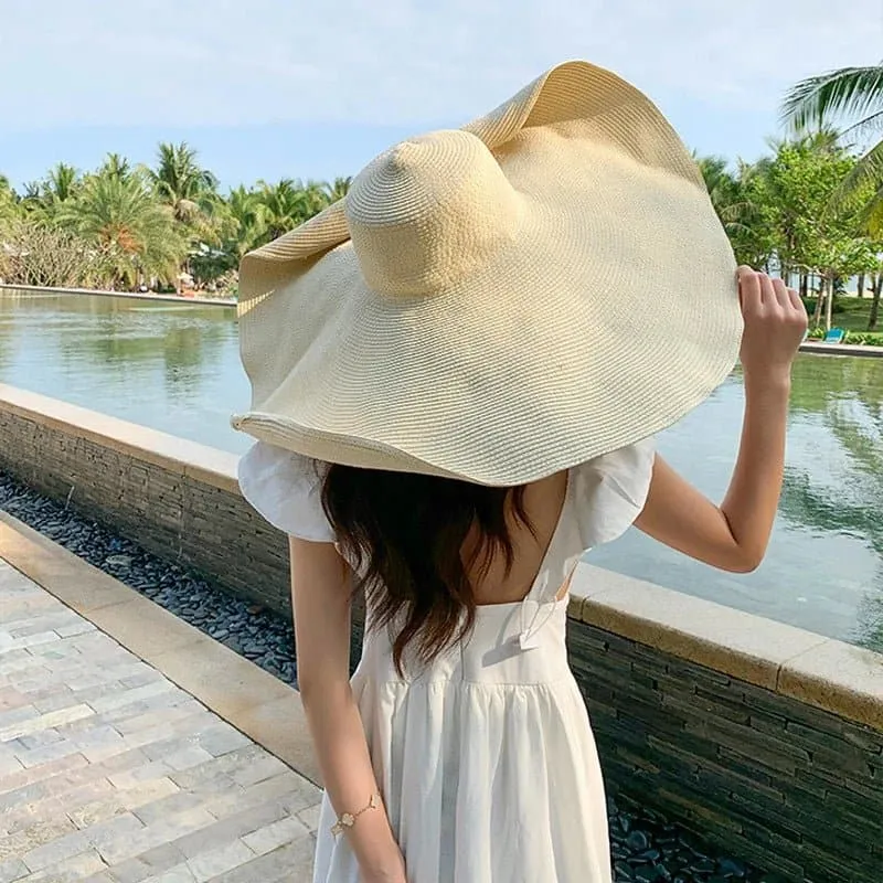 Wide Brim Foldable Beach Hat