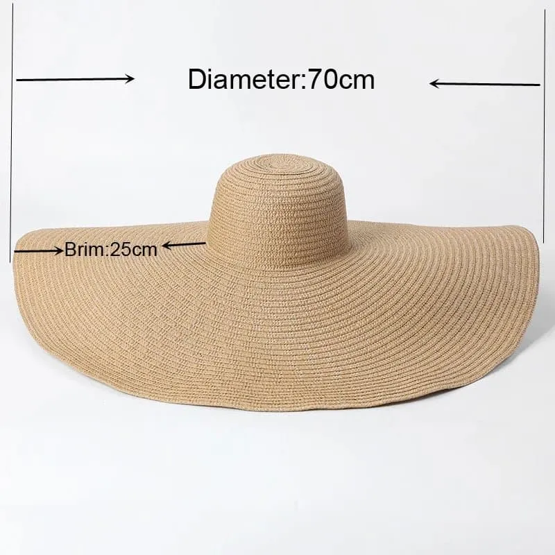 Wide Brim Foldable Beach Hat