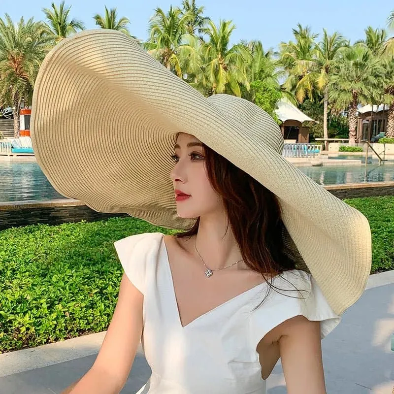 Wide Brim Foldable Beach Hat