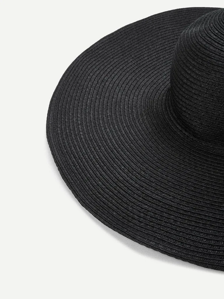 Wide Brim Straw Hat