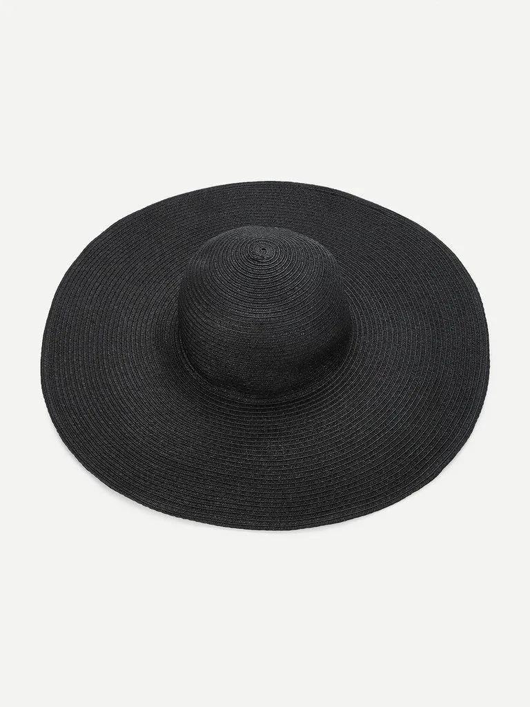 Wide Brim Straw Hat