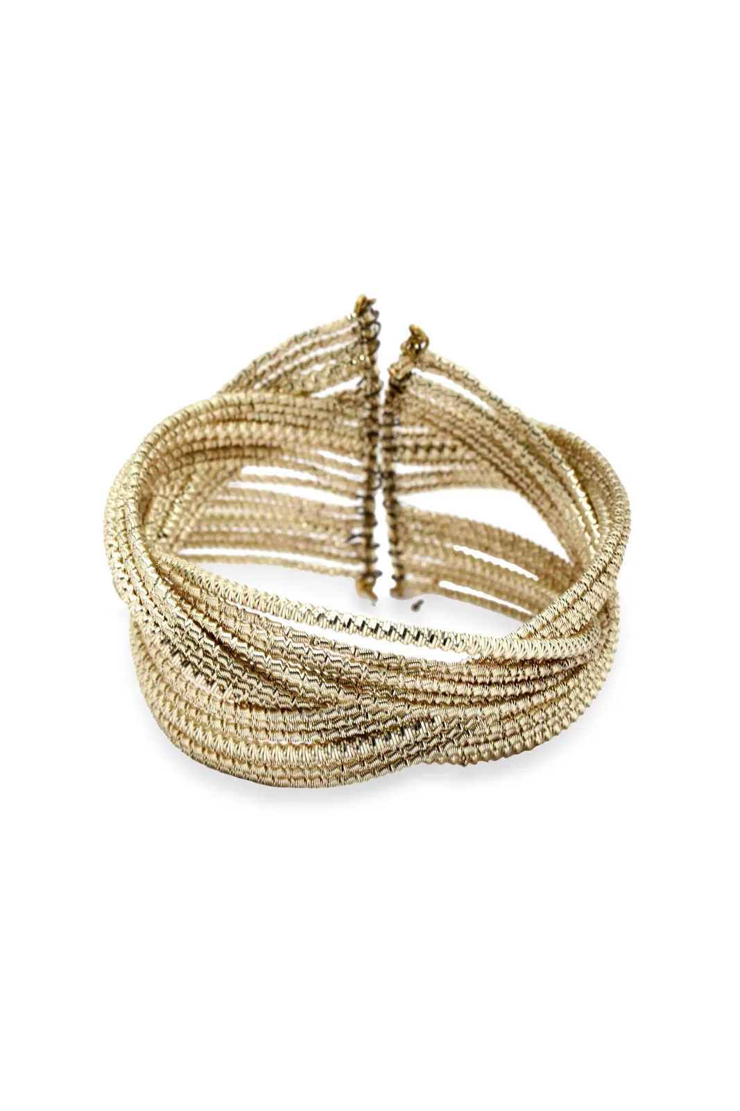 Women Gold Embellished Cuff