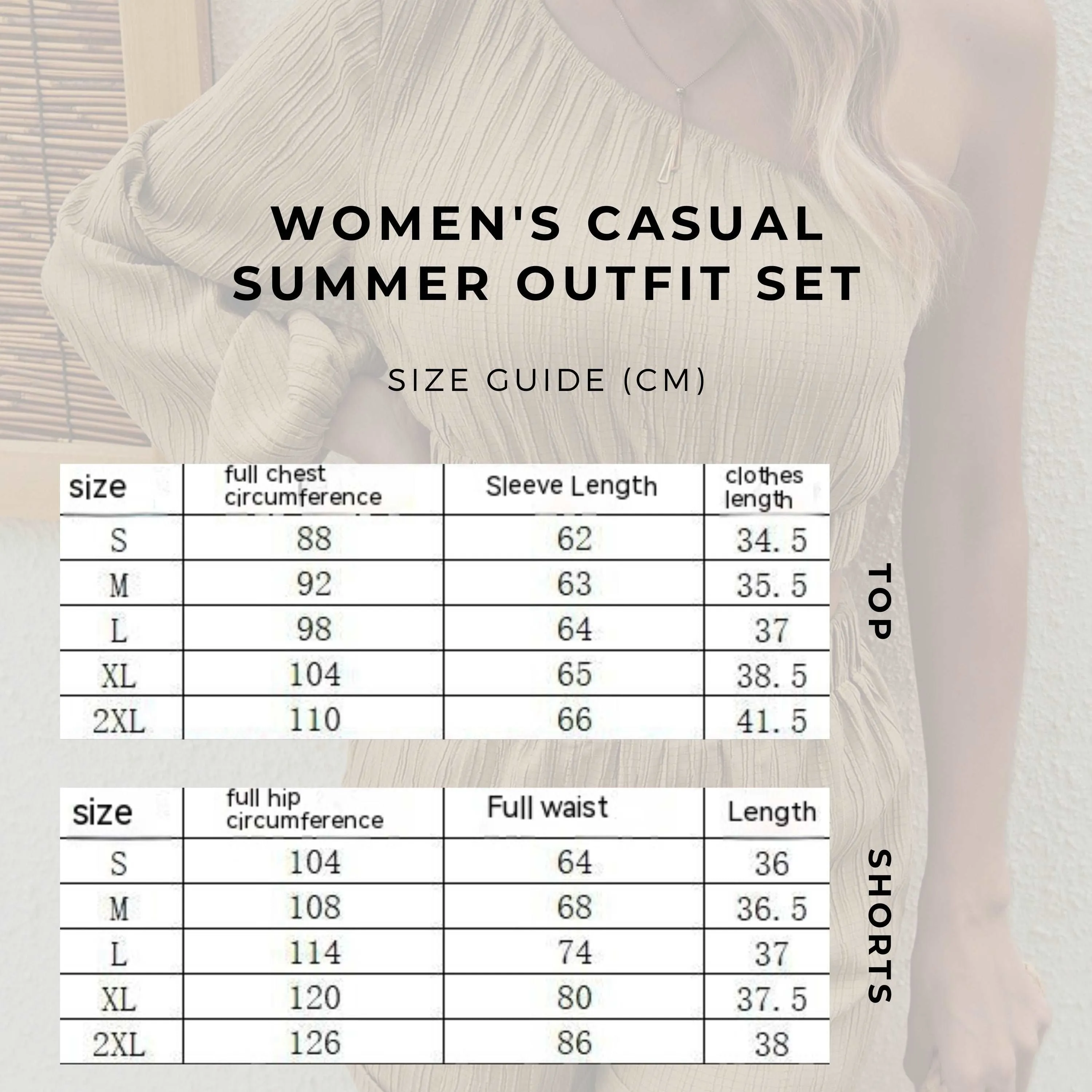 Women's Casual Summer Outfit Set